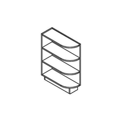 BES09 - RTA Avalon Raised Panel - Base End Shelf