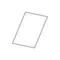 BP3696 - Assembled Aria Blue Shaker - Skin Panel