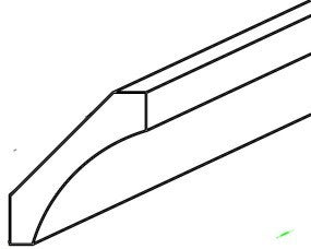 CM8-C - Assembled Sterling Shaker - Shaker Cove Crown Molding