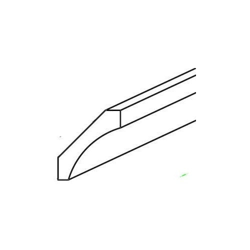 CM8-C - Assembled Aria Blue Shaker - Shaker Cove Crown Molding