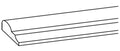 DMI8 - Assembled Sterling Shaker - Dentil Moldings Insert