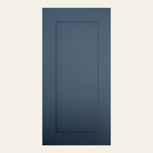 SAMPLE - Assembled Aria Blue Shaker - Sample Decorative Door Panel