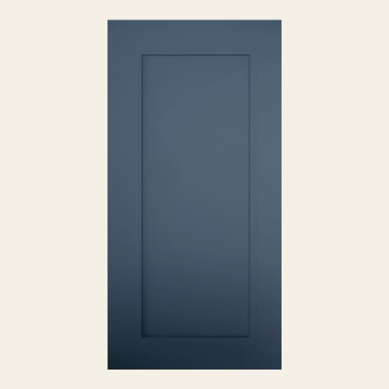SAMPLE - Assembled Aria Blue Shaker - Sample Decorative Door Panel