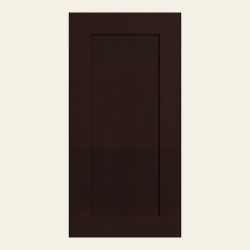 Sample Door - Assembled Ebony Shaker - Sample Door