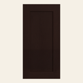 Sample Door - Assembled Ebony Shaker - Sample Door