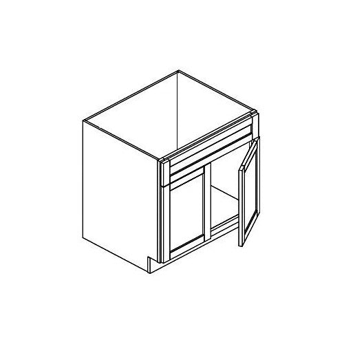 FA2421 - Assembled Weston Shaker - Vanity Sink Base Cabinet