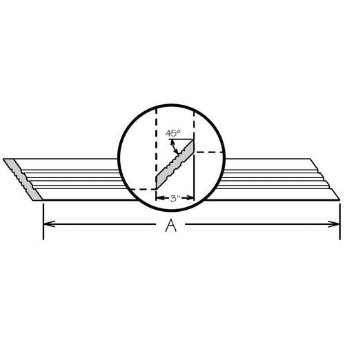 FFE396 - Assembled Aria Blue Shaker - Fluted Filler Extension