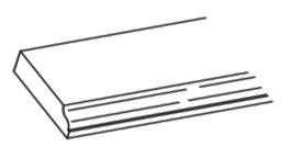OGM8 - Assembled Sterling Shaker - Ogee Molding