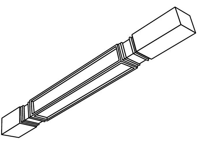 PS3 - Assembled Sterling Gray Shaker - Shaker Turn Post
