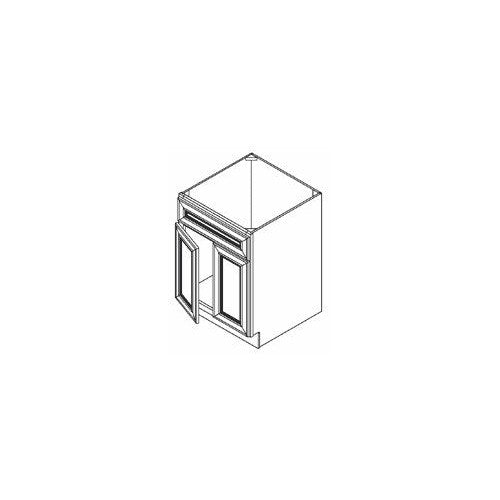 SB30 - Assembled Sterling Gray Shaker - Sink Base Cabinet