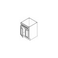 SB30 - Assembled Sterling Gray Shaker - Sink Base Cabinet