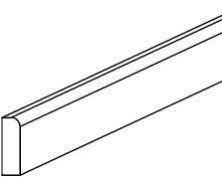 SM8 - Assembled Aria Blue Shaker - Scribe Molding