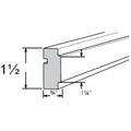 SQCR8 - Assembled Sterling Gray Shaker - Shaker SQ Chair Rail Molding