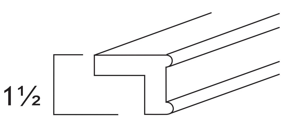 TLR8-1 - RTA Avalon Raised Panel - Light Rail Molding