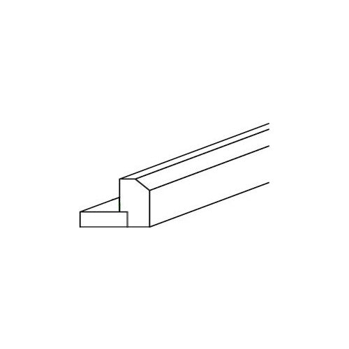 TLR8-2 - Assembled Weston Shaker - Shaker Light Rail Molding