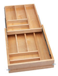 UD15 - Assembled Sterling Shaker - Utensil Tiered Double Cutlery Drawer Cabinet