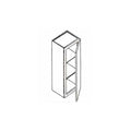 W1836 - Assembled Aria Blue Shaker - Wall Cabinet with 1 Door