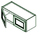 W3012 - Assembled Sterling Shaker - Wall Cabinet with 2 Doors