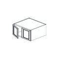W301824 - Assembled Sterling Gray Shaker - Wall Cabinet with 2 Doors
