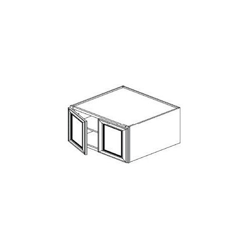 W302424 - Assembled Dove White Shaker - Wall Cabinet with 2 Doors