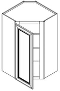 WDC274215 - Assembled Dove White Shaker - Wall Diagonal Corner Cabinet