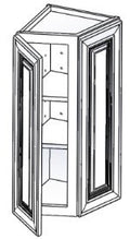 WEC1230 - Assembled Sterling Shaker - Wall End Cabinet