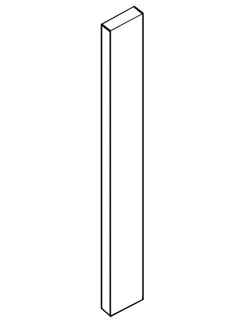 WF1.596 - Assembled Sterling Gray Shaker - Tall Filler