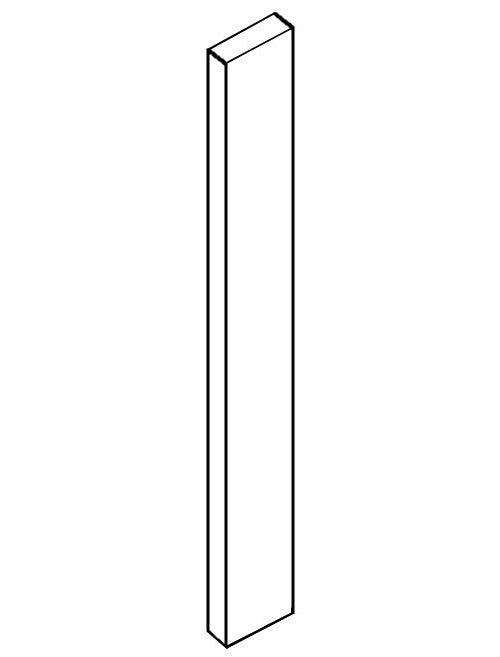 WF1.596 - Assembled Aria Blue Shaker - Tall Filler
