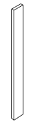 WF336 - Assembled Aria Blue Shaker - Wall Filler