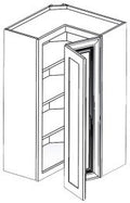 WLS2436 - Assembled Sterling Shaker - Wall Cabinet Easy Reach Cabinet