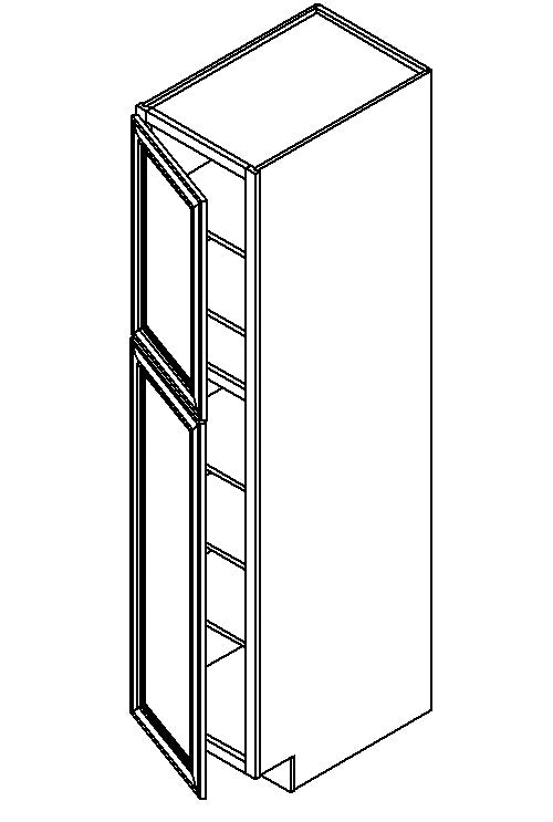 WP1890 - Assembled Weston Shaker - Tall Pantry Cabinet