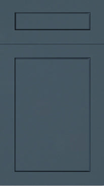 Eurocraft Midnight Blue Shaker cabinet door sample