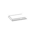 OGM8 - Assembled Perla Raised Panel - OGEE MOLDING 2" X 3/4" X 96" - 2" X 3/4" X 96"