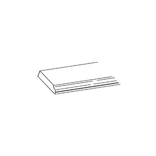 OGM8 - Assembled Perla Raised Panel - OGEE MOLDING 2" X 3/4" X 96" - 2" X 3/4" X 96"
