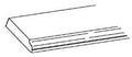 OGM8 - RTA Newport Raised Panel - OGEE MOLDING 2" X 3/4" X 96" - 2" X 3/4" X 96"