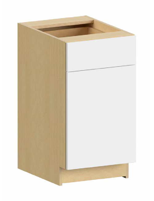 Fabuwood Ovela Catalina Woodline 4 24" W X 34 1/2" H X 24" D Single Door Base Cabinet