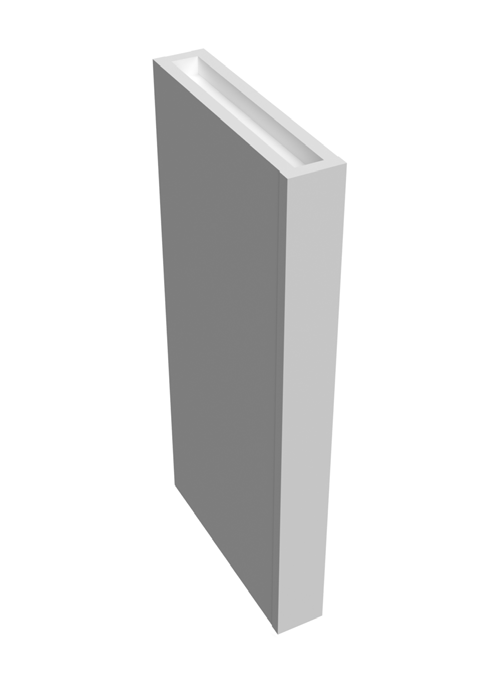 Fabuwood Ovela Catalina Olmo 3 3" W x 30" H x 13 7/8" D Wall Column