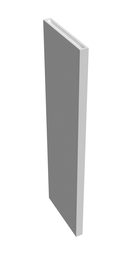 Fabuwood Ovela Catalina Olivo 3" W x 93" H x 24" D Tall Column