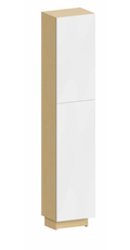 Fabuwood Ovela Catalina Euroline Gloss 15" W X 96" H X 13" D Single Door Pantry Cabinet