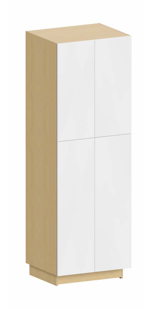 Fabuwood Ovela Catalina Nocce 3 30" W X 84" H X 24" D Double Door Pantry Cabinet