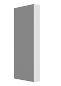 Fabuwood Ovela Catalina Muratti 4 3" W x 39" H x 13 7/8" D Wall End Panel