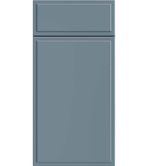 CNC Classic Highland Plus Adirondack Blue cabinet door