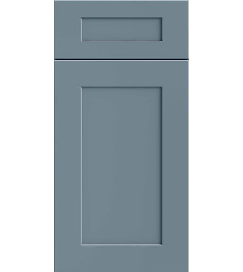 CNC Classic Woodbourne Plus Adirondack Blue cabinet door