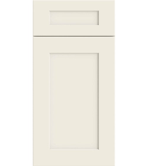 CNC Classic Woodbourne Plus Sleek White cabinet door