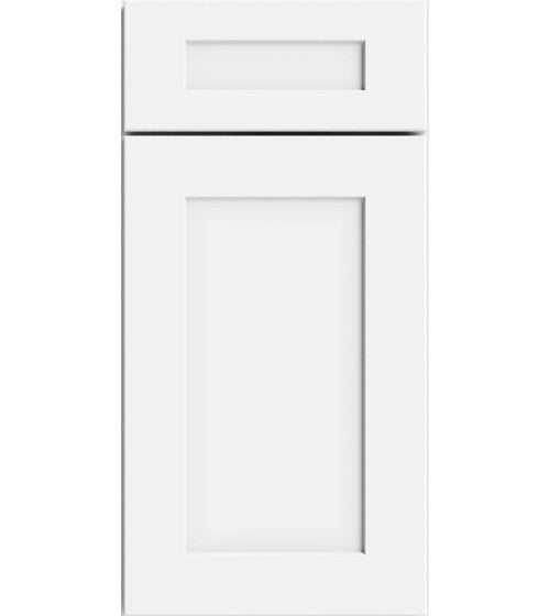 CNC Classic Woodbourne White cabinet door