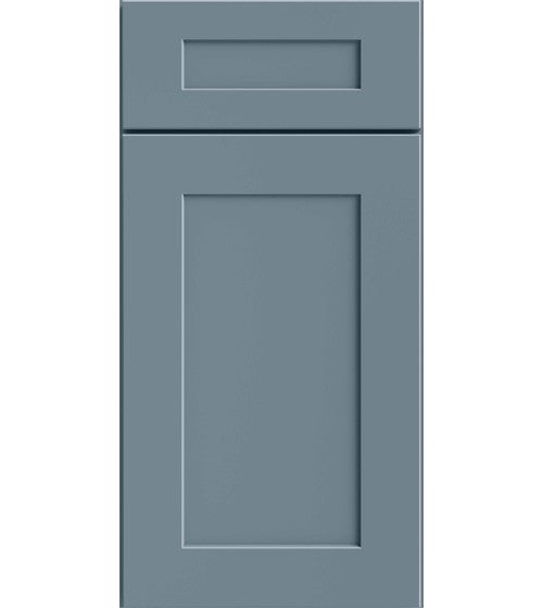 CNC Concord Elegant Plus Adirondack Blue cabinet door