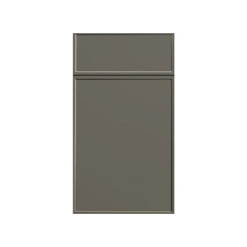 Eurocraft Gauntlet Gray Slim Shaker Cabinet Door Sample