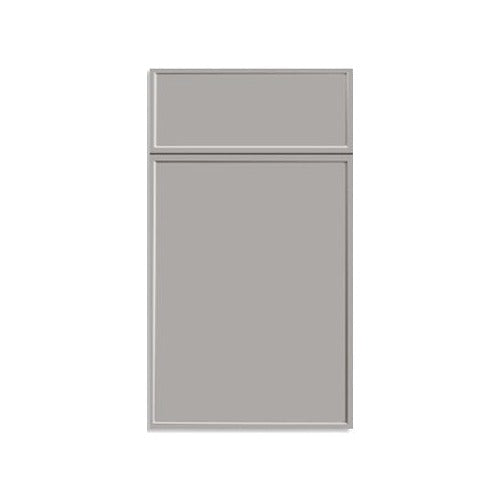 Eurocraft Haze Gray Slim Shaker Cabinet Door Sample