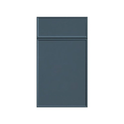 Eurocraft Midnight Blue Slim Shaker Cabinet Door Sample