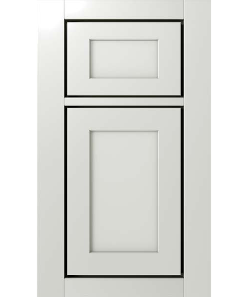 Fabuwood Valencia Lavari door in Frost